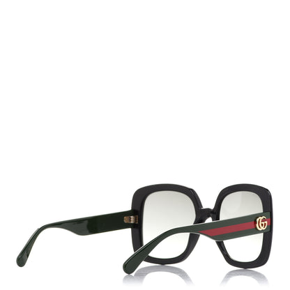 Gucci Acetate Square GG Web Sunglasses GG0713S Black 4 of 9