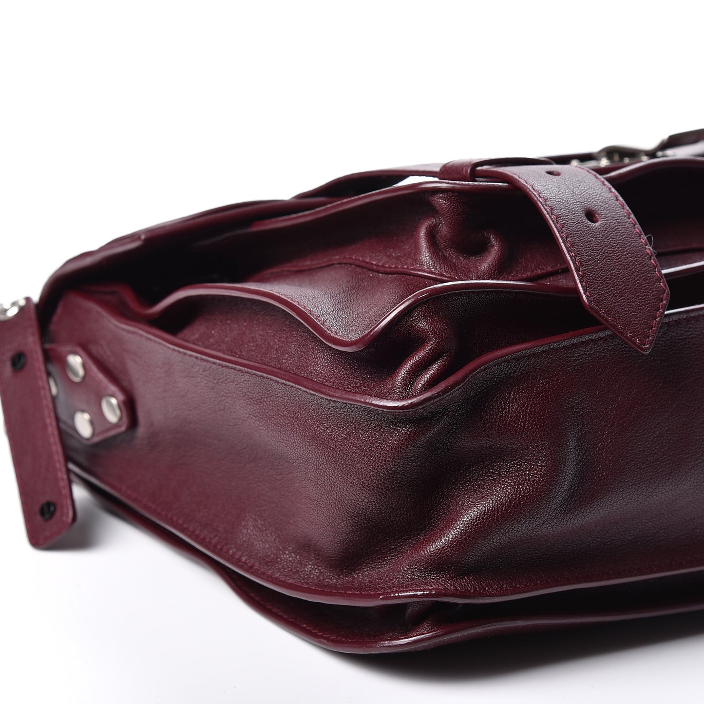 Lambskin Medium PS1 Satchel Oxblood