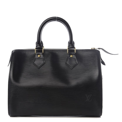 Louis Vuitton Epi Speedy 25 Black 1 of 10