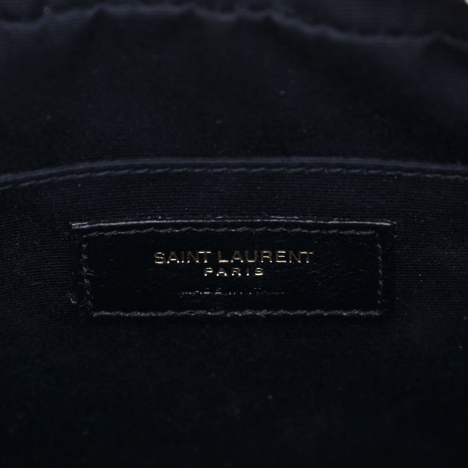 Saint Laurent Calfskin Matelasse Monogram Lou Camera Bag Crema Soft 5 of 5