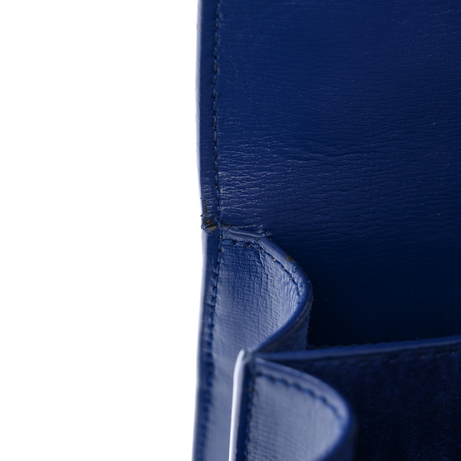 Saint Laurent Calfskin Medium Monogram Sunset Royal Blue 14 of 15