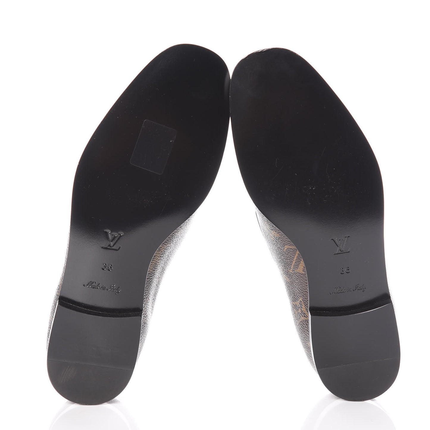 Monogram Society Loafers 36