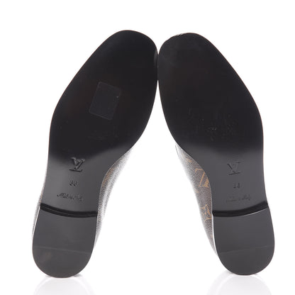 Louis Vuitton Monogram Society Loafers 36 5 of 7