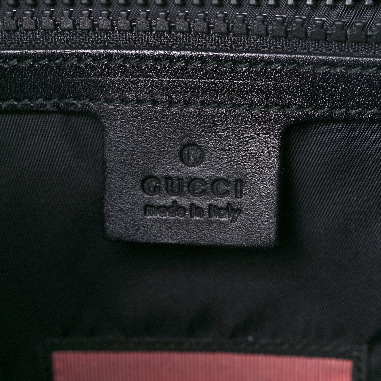 Gucci Techno Canvas GucciGhost Double Buckle Backpack Blue Agata Hibiscus Red 7 of 13