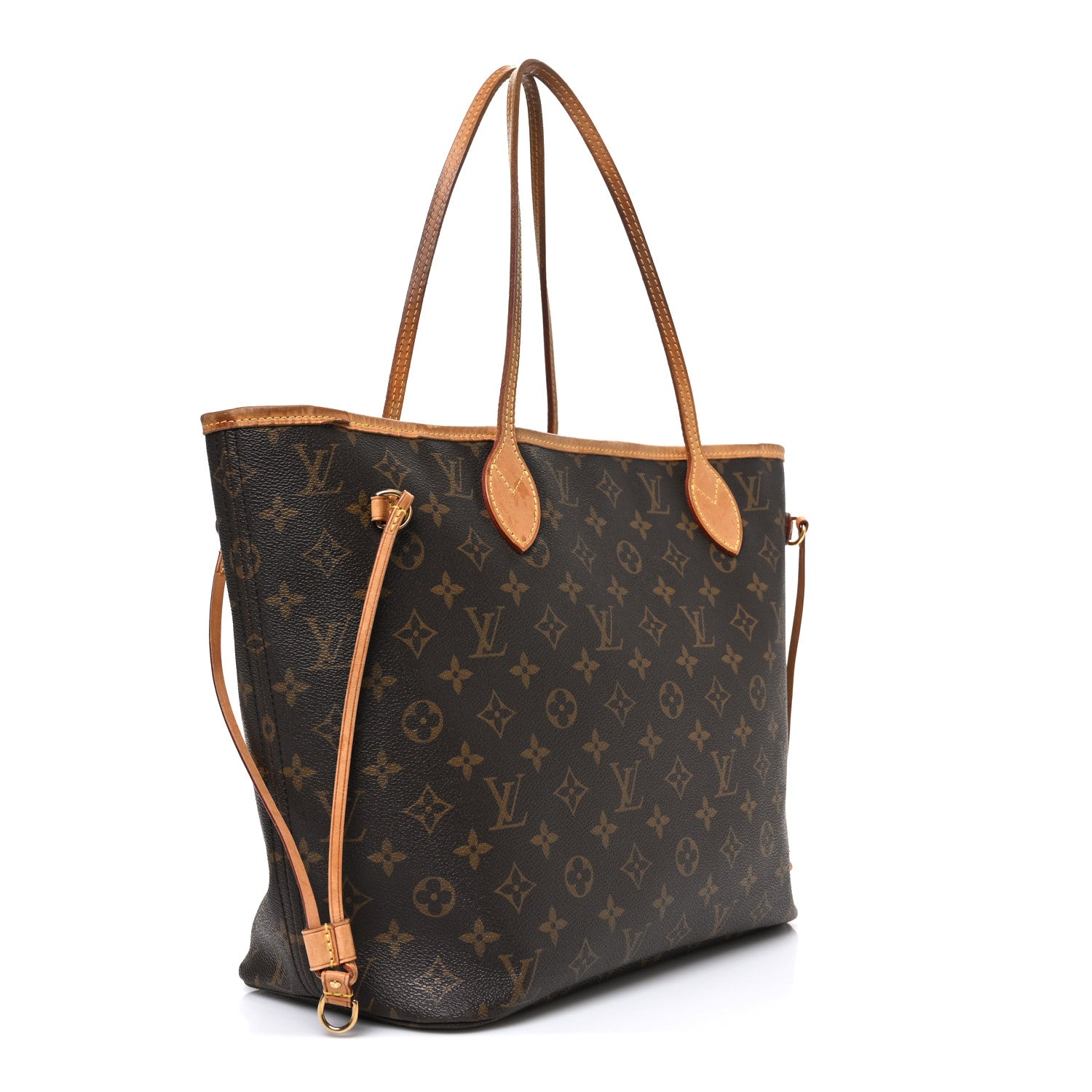 Louis Vuitton Monogram Neverfull MM 2 of 9