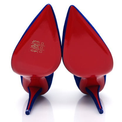 Christian Louboutin Veau Velours Astrida Bride 100 Pumps 35.5 Galactiqueen 5 of 6