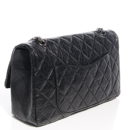 Chanel Distressed Calfskin 2.55 Reissue 227 Flap Black 3 of 10