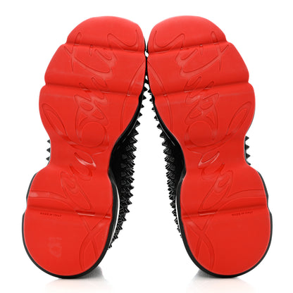 Christian Louboutin Neoprene Spike Sock Donna Flat Sneakers 39.5 Black 5 of 8