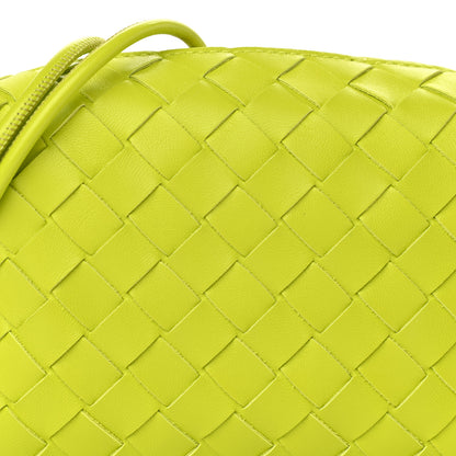 Bottega Veneta Nappa Intrecciato Mini Loop Camera Bag Acid Kiwi 7 of 9