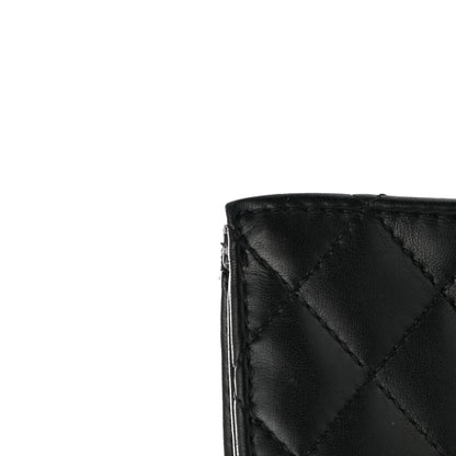 Chanel Lambskin Mineral Nights Pochette Wristlet Black 15 of 17