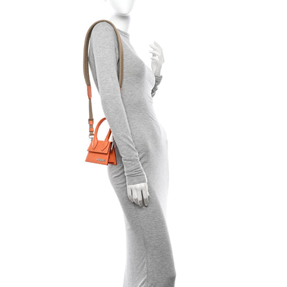 Jacquemus Smooth Calfskin Le Chiquito Homme Orange 2 of 11