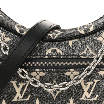 Louis Vuitton Monogram Jacquard Denim Loop Black 7 of 9