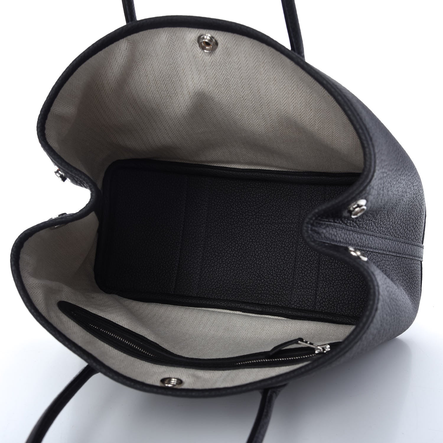 Hermes Vache Country Garden Party 30 TPM Black 5 of 10