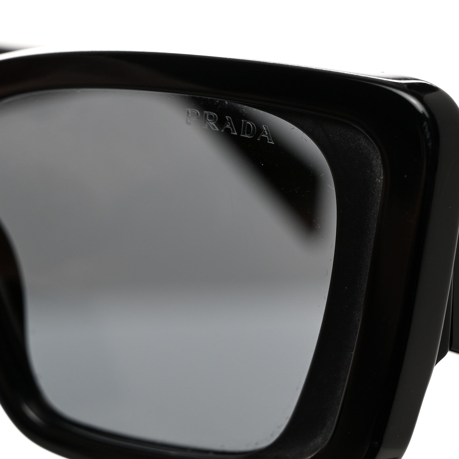 Prada Acetate Symbole Sunglasses SPR 08Y Black 7 of 8