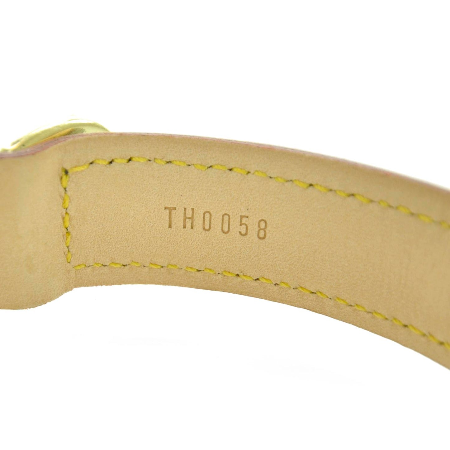 Monogram Baxter Dog Collar MM