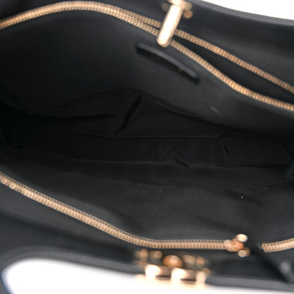 Chanel Lambskin Quilted Large 31 Shopping Bag Black 5 of 10