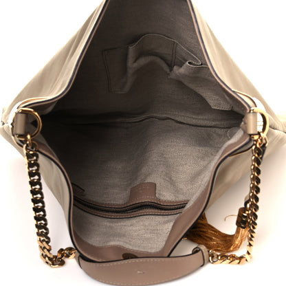 Gucci Lambskin 1970 Large Shoulder Bag Beige 4 of 12