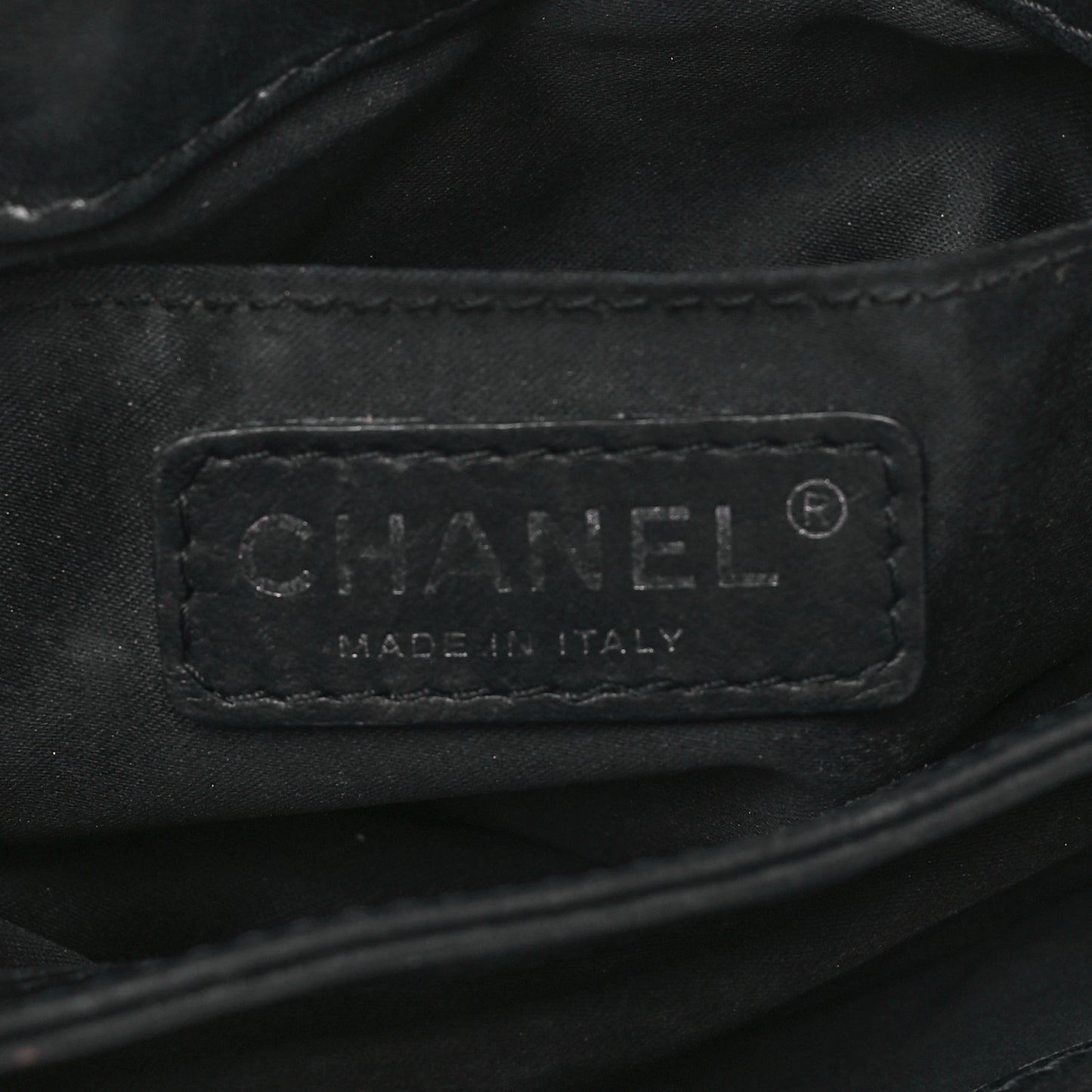 Lambskin Quilted Mini Chanel 3 Flap Black