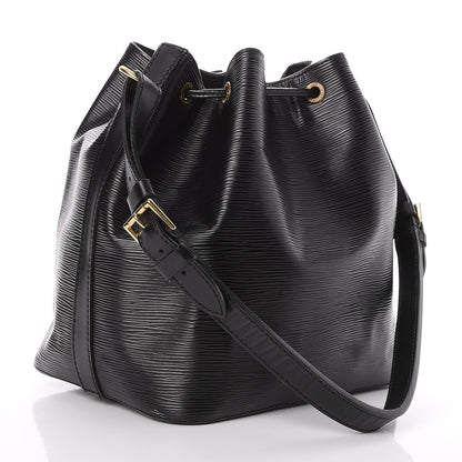 Louis Vuitton Epi Petit Noe Black 3 of 7