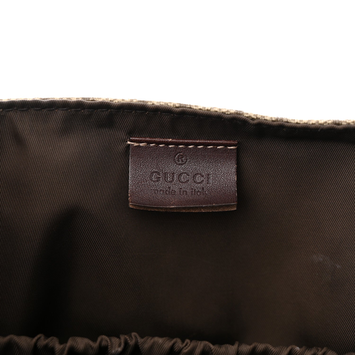Gucci GG Plus Monogram Messenger Diaper Bag Dark Brown 6 of 26
