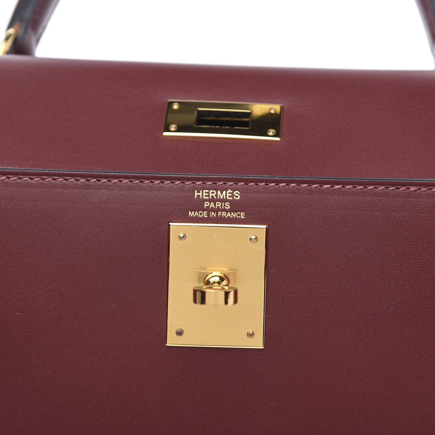 Hermes Sombrero Kelly Sellier 28 Rouge H 6 of 10