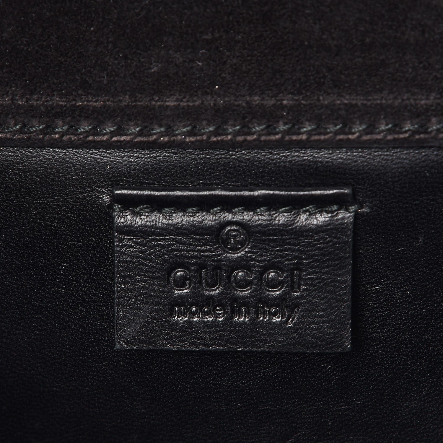 Gucci Patent Microguccissima Small Broadway Clutch Black 6 of 7