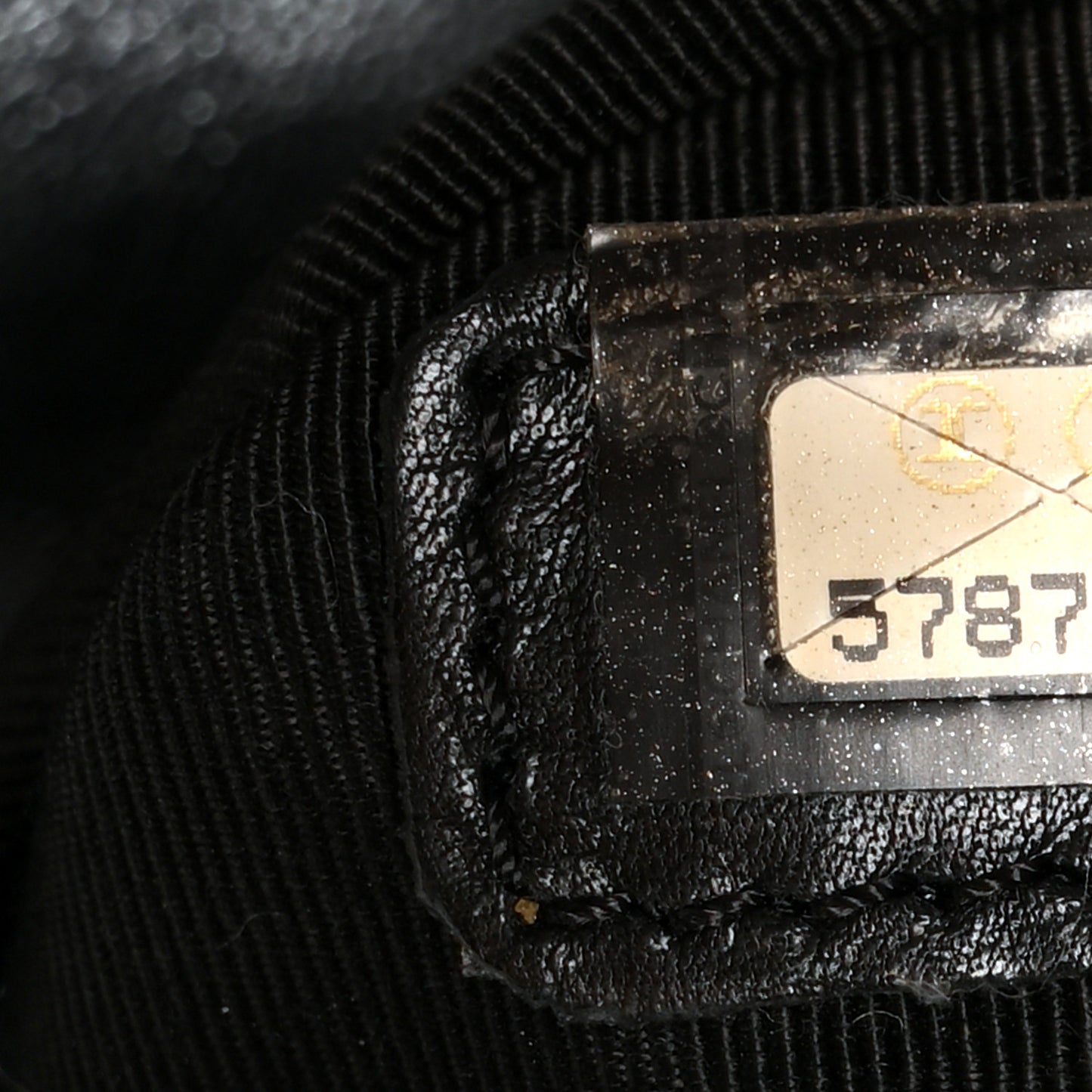 Metallic Lambskin Logo Messenger Silver