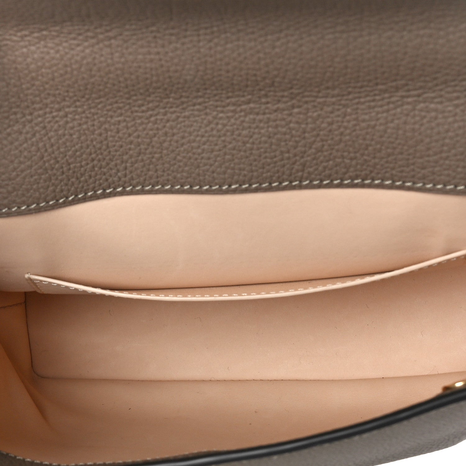 Moynat Taurillon Blush Calfskin Gabby BB Taupe 5 of 7