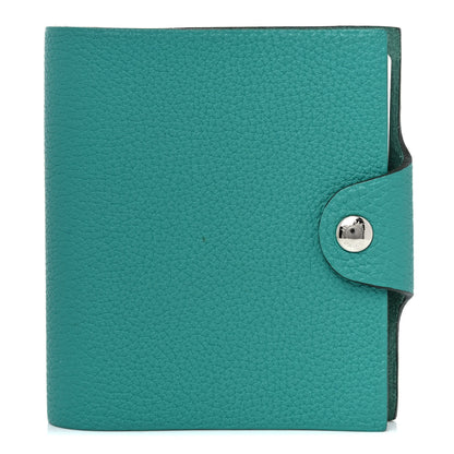 Hermes Togo Ulysse Mini Notebook Cover Vert Verone 1 of 9