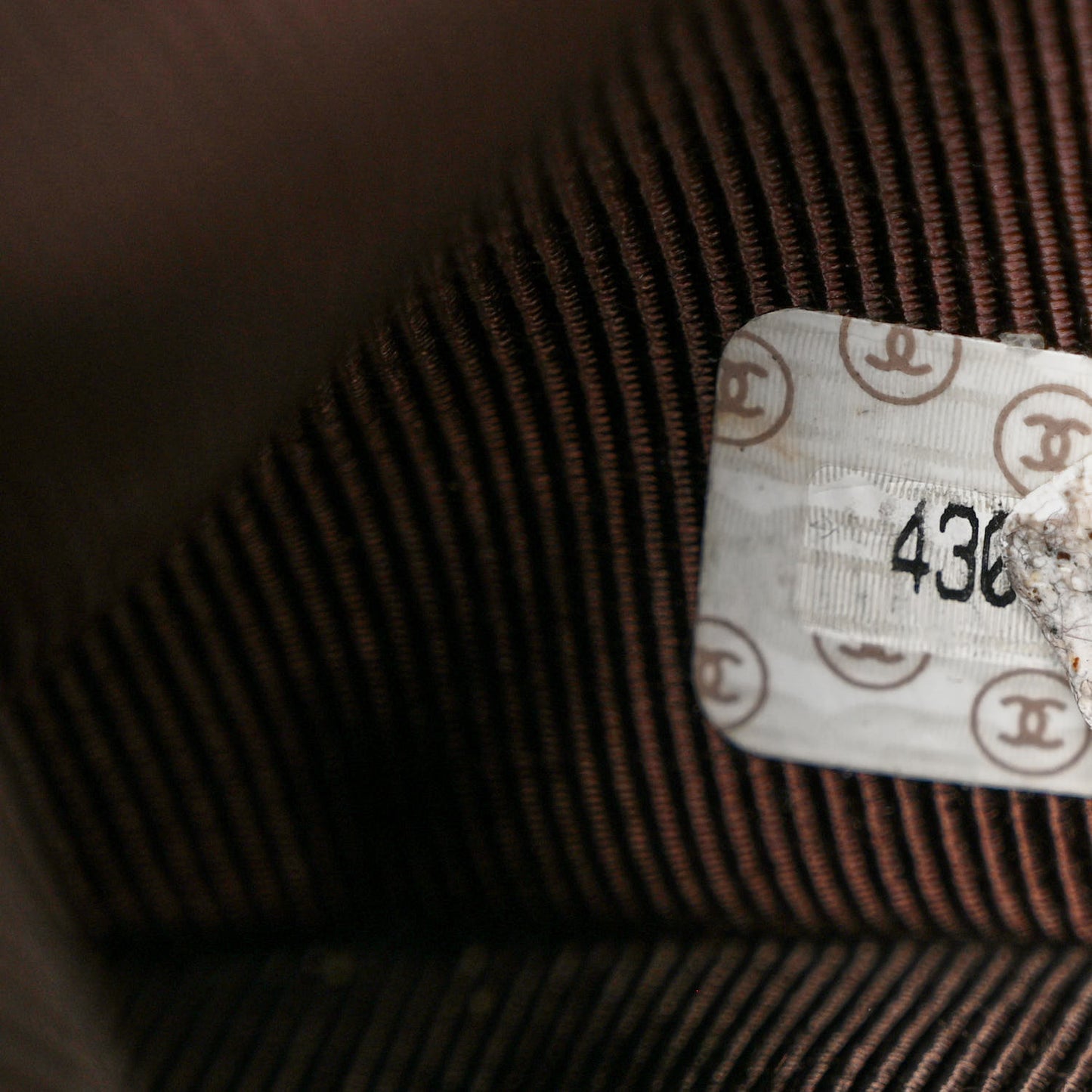 Suede CC Shopping Tote Dark Brown