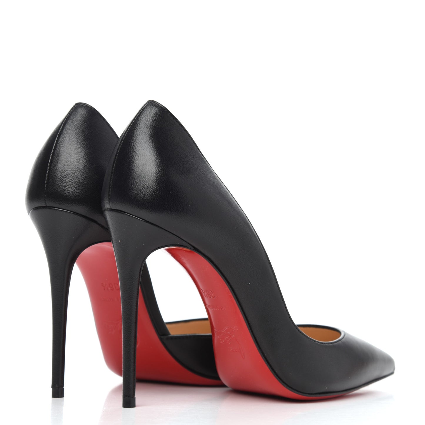 Shiny Nappa Iriza 100 Pumps 36.5 Black