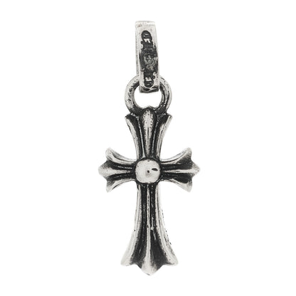 Chrome Hearts Sterling Silver Baby Fat Cross Pendant 3 of 5