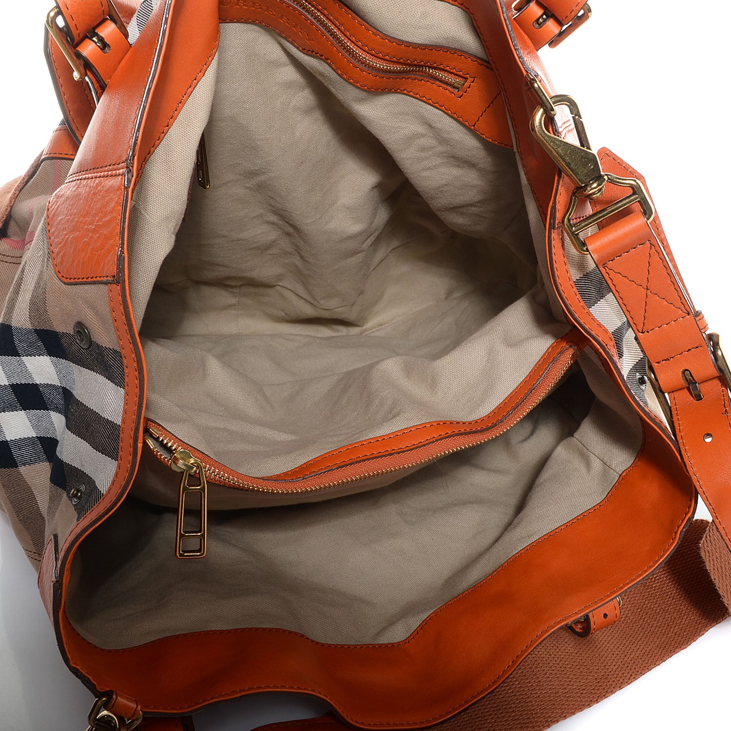 Burberry House Check Sheldon Tote 5 of 16