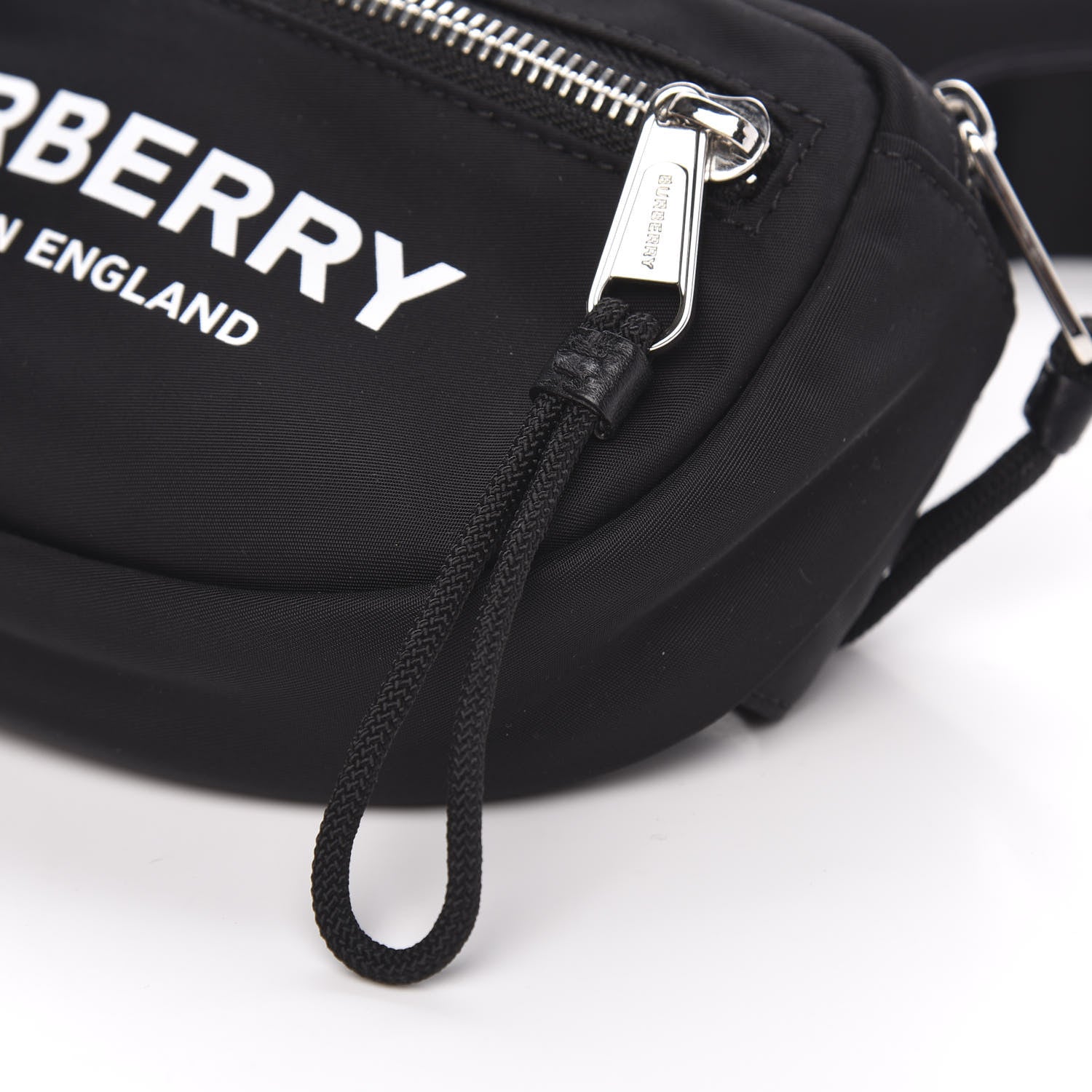 Burberry Econyl Logo Print Small Cannon Bum Bag Black 8 of 8