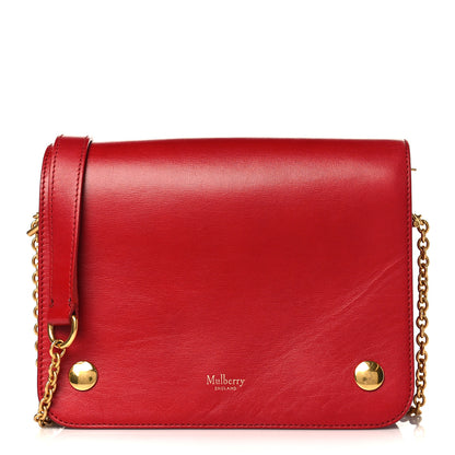 Mulberry Crossboarded Calfskin Clifton Flap Red 1 of 10