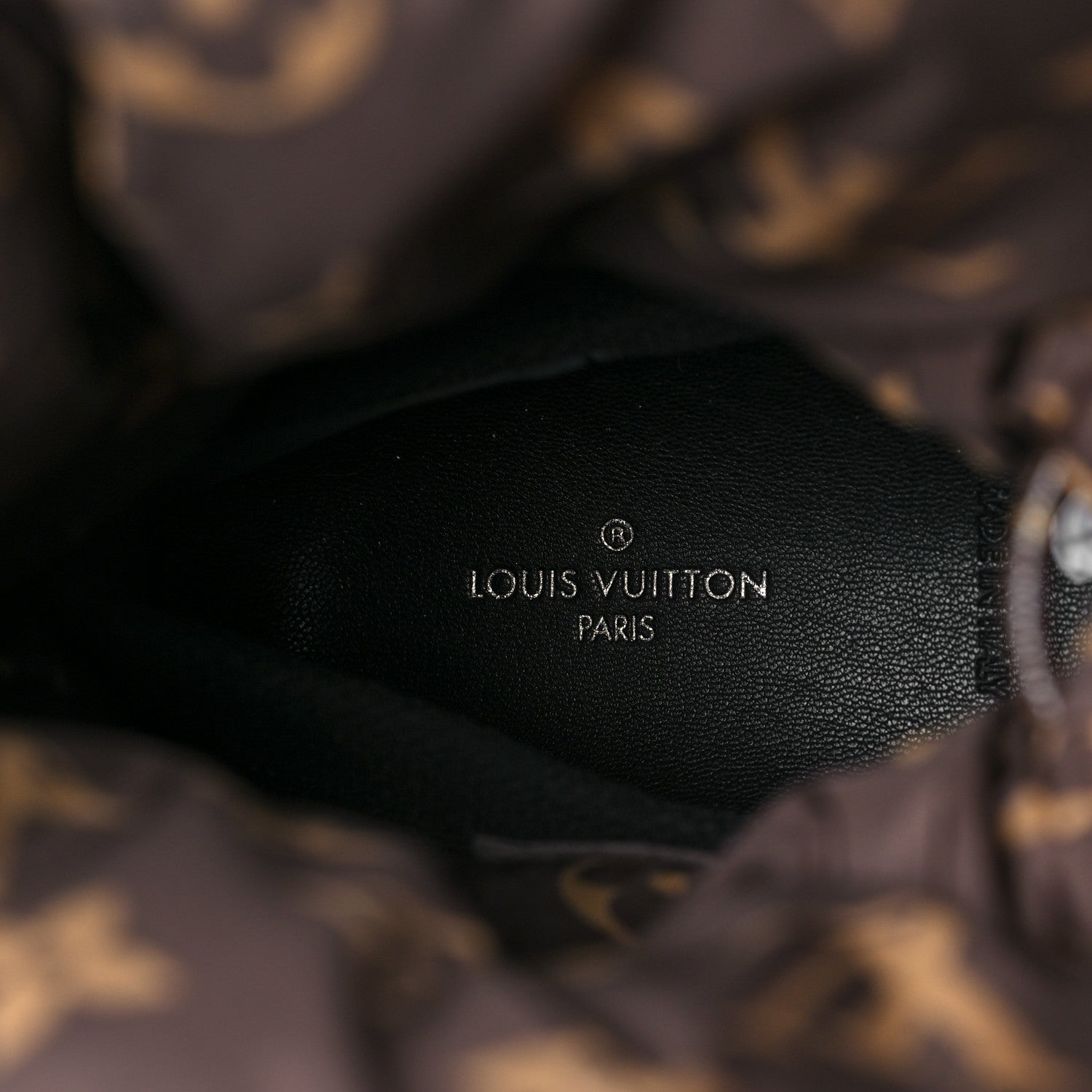 Louis Vuitton Nylon Monogram Pillow Comfort Ankle Boot 39 Black 9 of 10