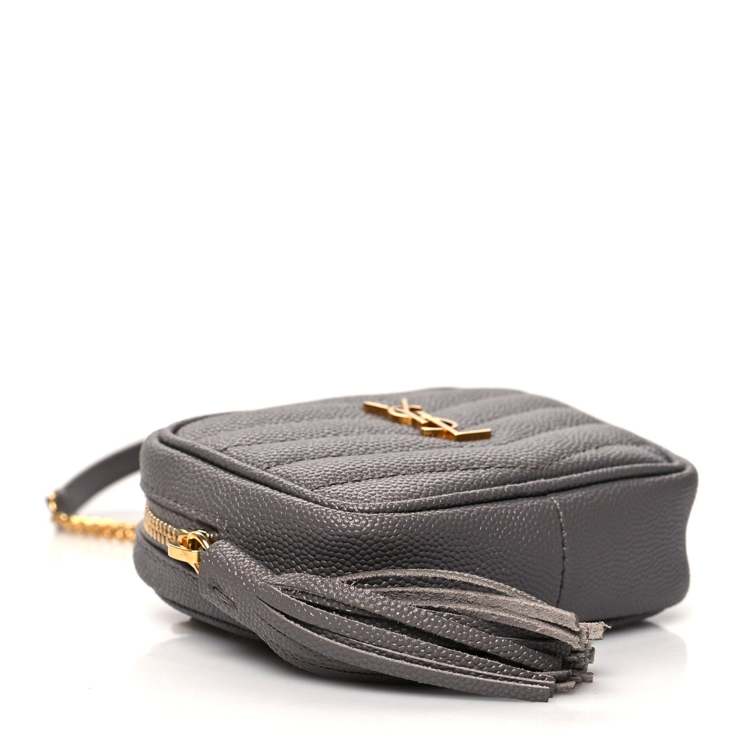 Grain De Poudre Matelasse Monogram Baby Lou Camera Bag Fog