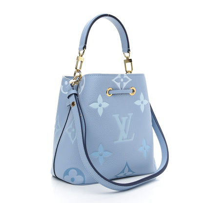 Louis Vuitton Empreinte Monogram Giant By The Pool Neonoe BB Summer Blue 3 of 8