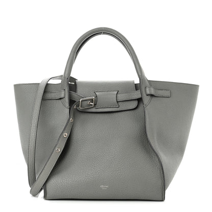 Celine Supple Calfskin Long Strap Small Big Bag Grey 1 of 12