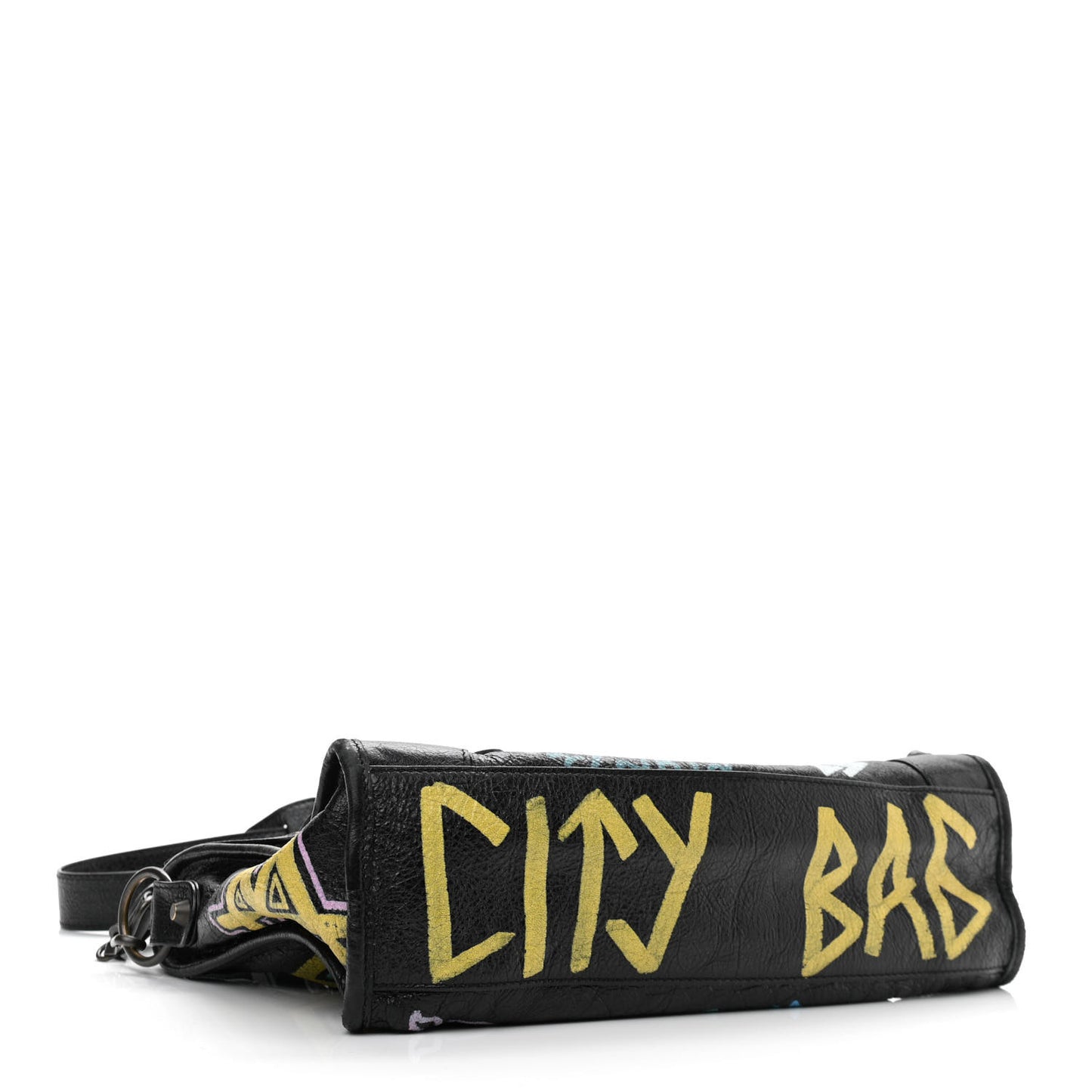 Agneau Graffiti All Over Classic Hardware S City Black Multicolor