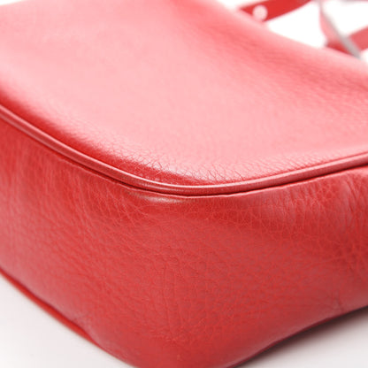 Gucci Pebbled Calfskin Small Soho Disco Bag Tabasco Red 11 of 16