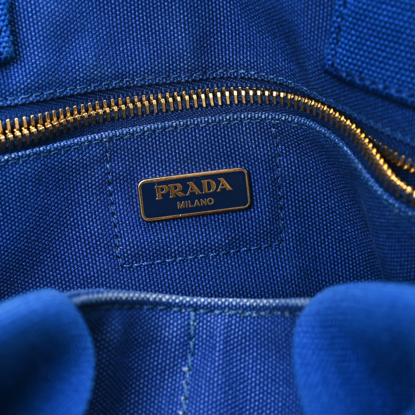 Canapa Logo Tote Cobalto