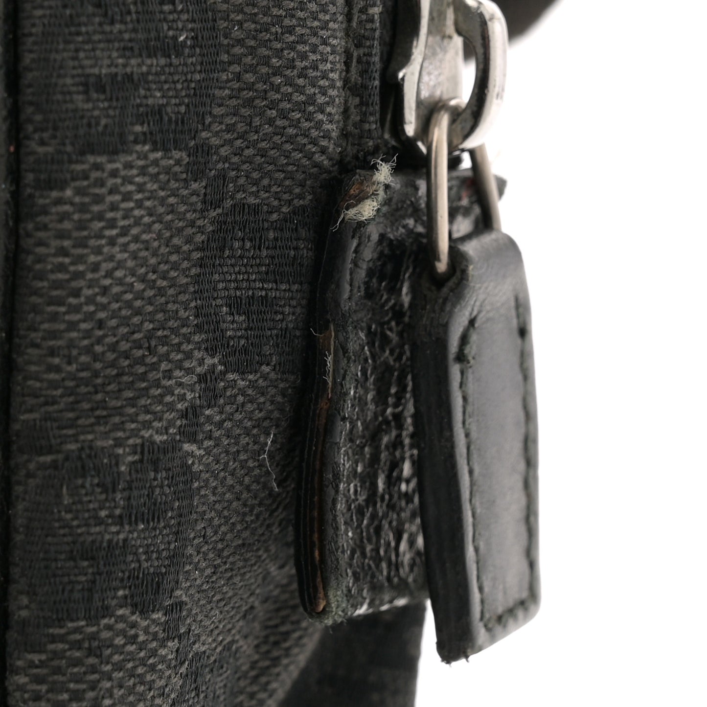 Monogram Messenger Bag Black