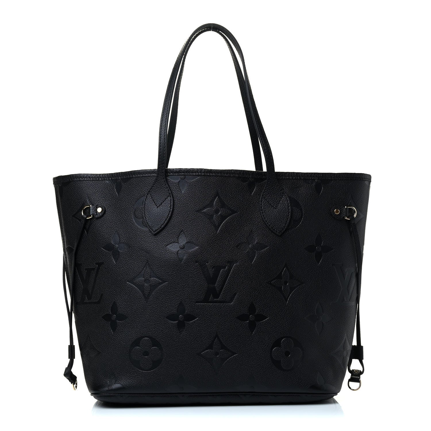 Louis Vuitton Empreinte Monogram Giant Neverfull MM Black 1 of 4