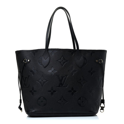 Louis Vuitton Empreinte Monogram Giant Neverfull MM Black 1 of 4
