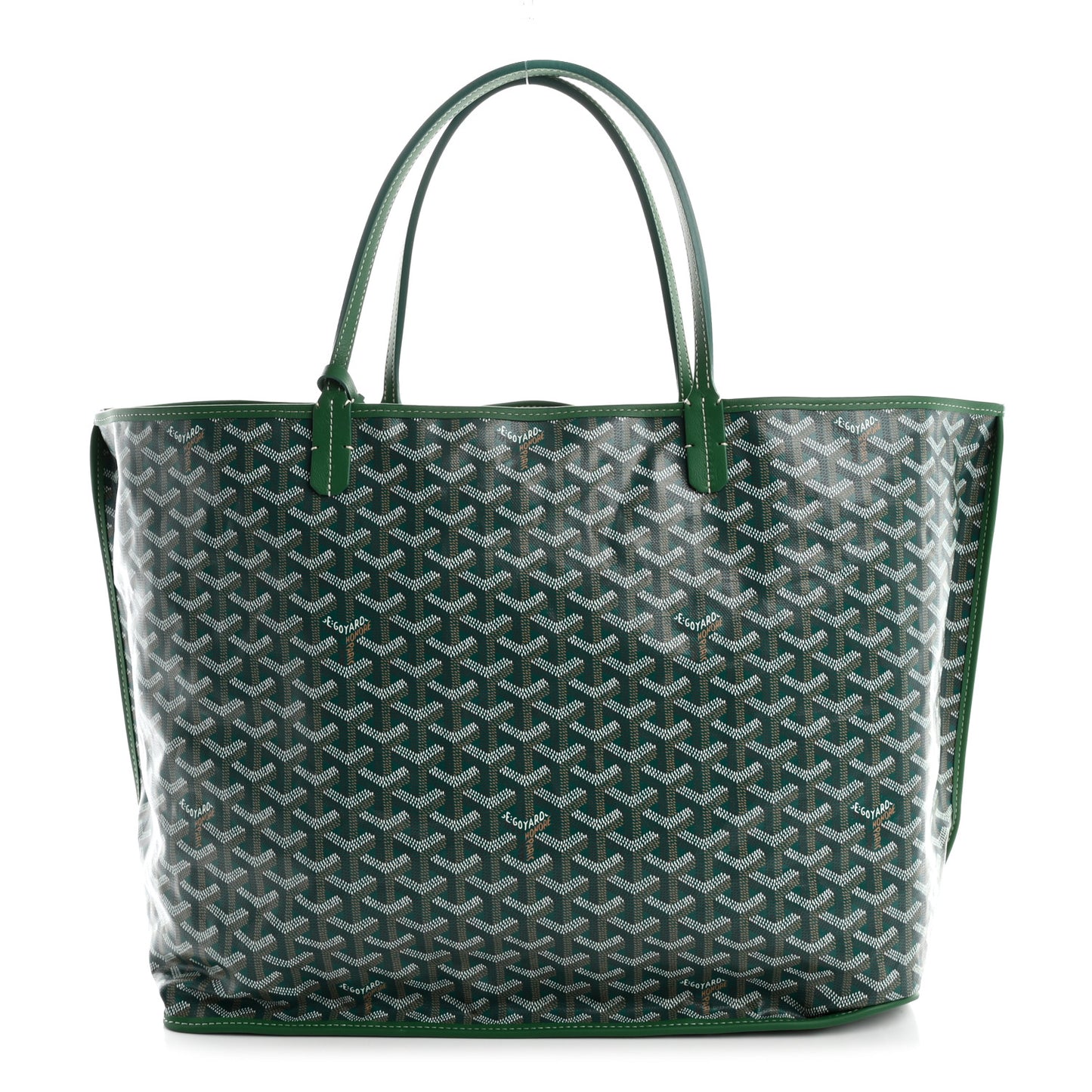 Goyardine Reversible Anjou GM Green