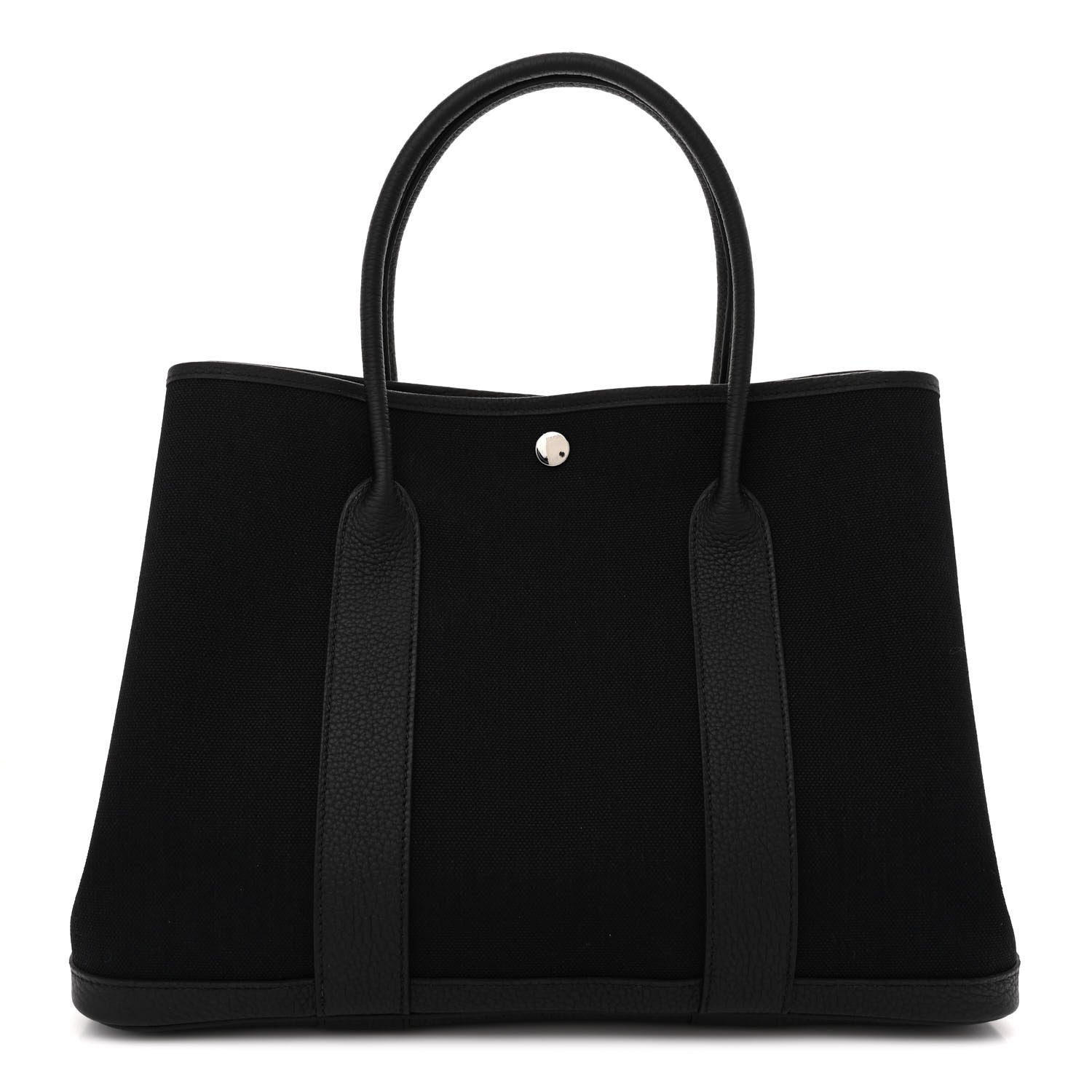 Hermes Toile Negonda Garden Party Tote 36 MM Black 1 of 12