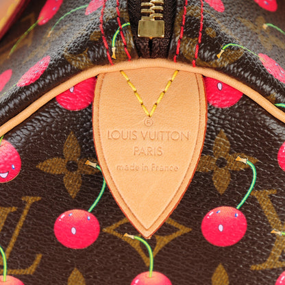 Louis Vuitton Monogram Cerises Speedy 25 5 of 7