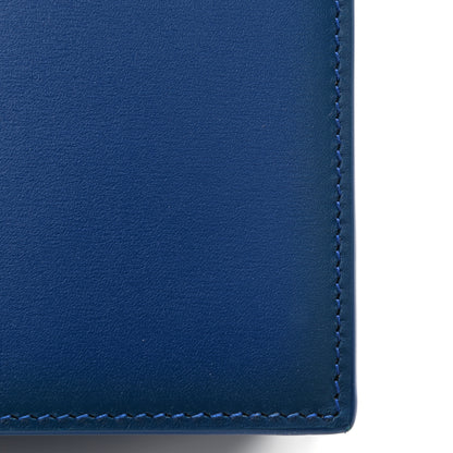 Saint Laurent Smooth Calfskin Monogram Cassandra Clasp Bag Blue Majorelle 11 of 15