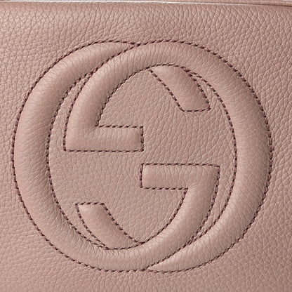 Gucci Cellarius Calfskin Small Soho Disco Bag Dark Cipria 10 of 11